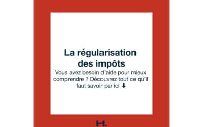 Quand se fait la régularisation des impôts ?